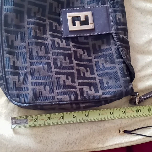 AUTHENTIC Vintage FENDI Zucca Handbag - Picture 16 of 16